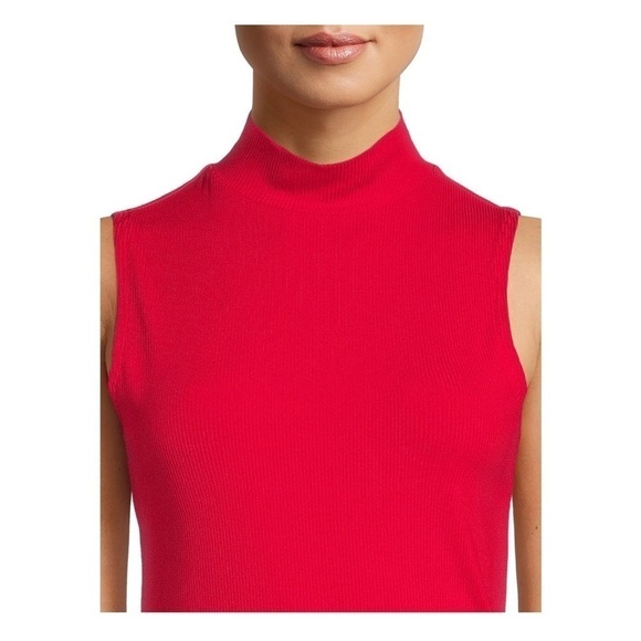 NO BOUNDARIES SLEEVELESS HIGH NECK RIBBED TOP SIZE XXL - Picture 3 of 3